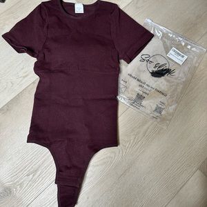Soo Slick Shapewear Bodysuit, NWT